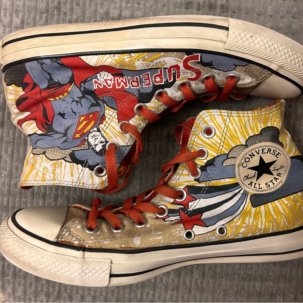 Converse DC Comic Superman graphic Chuck Taylor All Star